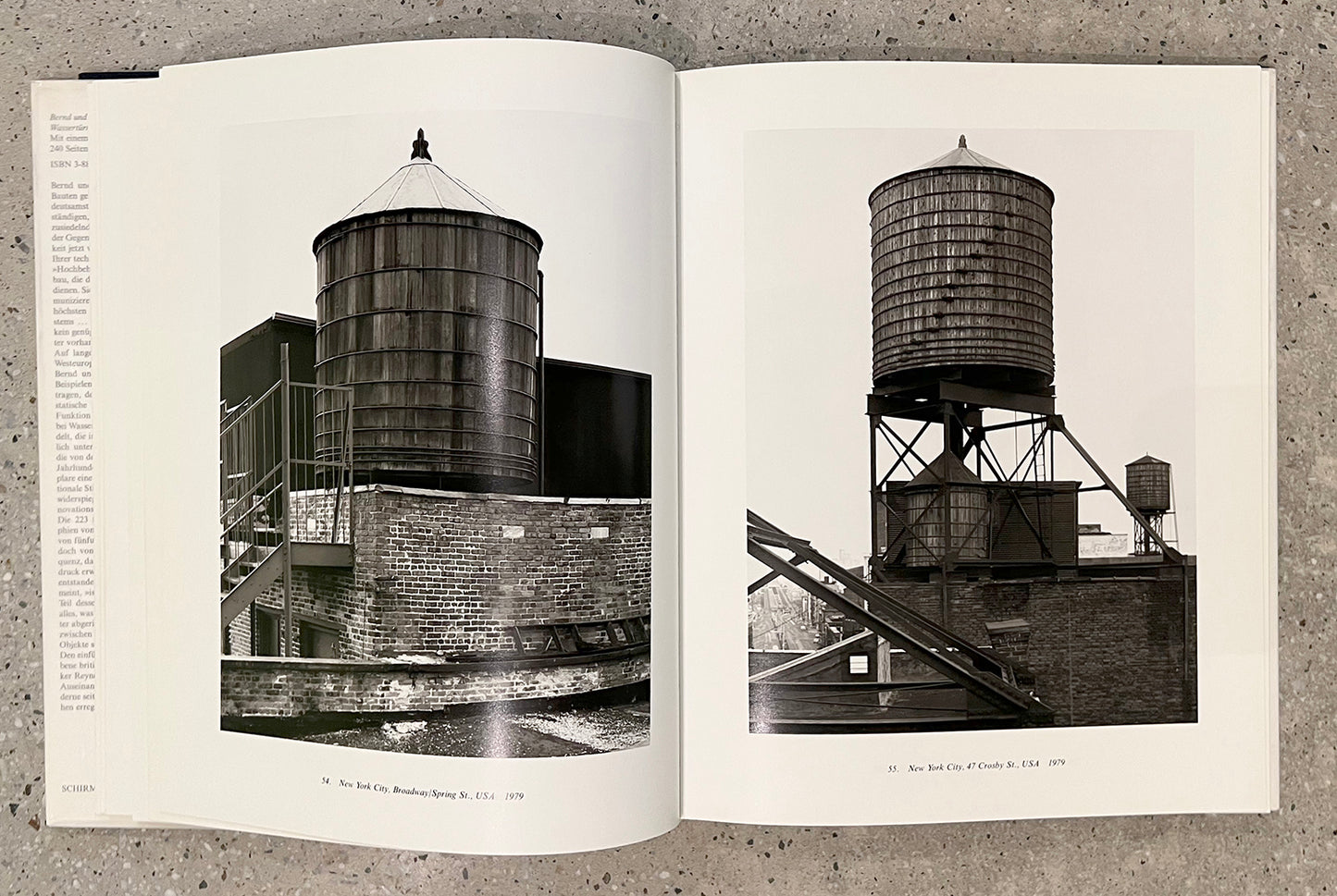 Bernd and Hilla Becher-The first 15 books published, all first editions